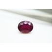 Ruby Gemstone Red Oval Cut 3.16 Carat