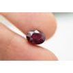 Ruby Gemstone Red Oval Cut 3.16 Carat