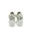 Diamond Stud Earrings Round Cut E VVS2/VS1 Lab Created 14K White Gold 1.30 TCW