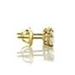 Diamond Stud Earrings Round E/F VVS2 Lab Grown 14K Yellow Gold 1.40 TCW IGI Certified