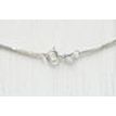Real Diamond Solitaire Pendant Necklace 14K White Gold 0.40 TCW Round Shape F/VS2