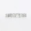 Diamond Eternity Ring Round 14K White Gold 3.90 TCW D/VS2