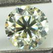 Round Shape Diamond 0.48 Carat I/SI1 Enhanced Natural Loose Certify 4.82X4.76 MM For Solitaire Ring