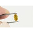 Marquise Cut  Diamond Fancy Intense Orange-Yellow 0.49 Carat VS2 GIA Certificate