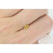 Marquise Cut  Diamond Fancy Intense Orange-Yellow 0.49 Carat VS2 GIA Certificate