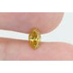 Marquise Cut  Diamond Fancy Intense Orange-Yellow 0.49 Carat VS2 GIA Certificate