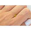 Pear Shape Diamond Fancy Brownish Orangy Yellow 0.53 Carat SI2 GIA Certificate