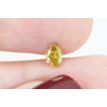 Pear Shape Diamond Natural Fancy Orange 0.53 Carat VS2
