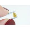 Pear Shape Diamond Natural Fancy Orange 0.53 Carat VS2
