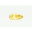 Pear Shape Diamond Natural Fancy Orange 0.53 Carat VS2