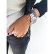 Real Diamond Chain Bracelet Round 14K White Gold 0.40 TCW