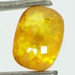 Orange Rose Cut Cushion Diamond 1.85 Carat I1