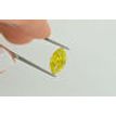 Diamond Solitaire Ring Yellow Marquise 14K White Gold 2.00 Carat