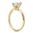 Diamond Solitaire Ring Marquise Shape Yellow Treated 14K Yellow Gold SI1 2 Carat