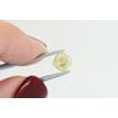 Cushion Cut Diamond Natural Fancy Brownish Yellow GIA Certified 1.51 Carat SI1