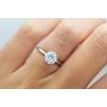 1.5 Carat Diamond Solitaire Engagement Ring D/SI2 Size 6