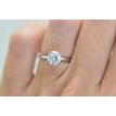 1.5 Carat Diamond Solitaire Engagement Ring D/SI2 Size 6