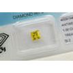 Yellow Diamond Solitaire Pendant Natural Princess Cut 1 Carat Treated 14K SI2