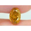 Oval Diamond Natural Orange Color 1.04 Carat VS2