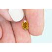Oval Diamond Natural Orange Color 1.04 Carat VS2