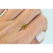 Oval Diamond Natural Orange Color 1.04 Carat VS2