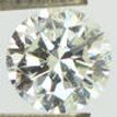 Yellow Gold Engagement Ring Round Shape Diamond Natural E VS2 Treated 0.92 Carat