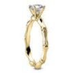Round Diamond Solitaire Ring D SI1 Solid 14K Yellow Gold 0.95 Carat