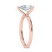 Natural Diamond Solitaire Ring Pear Cut Brown Color 14K Rose Gold 1.01 Carat GIA