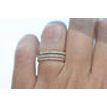 Diamond Wedding Band Set Stacking Rings 14K Solid Gold 0.60 TCW