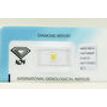 Cushion Cut Diamond Fancy Yellow Color IGI Certified 0.43 Carat SI2