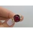 Ruby & Diamonds Cocktail Ring 18.58 TCW 18K Yellow Gold Size 7 Engagement Ring