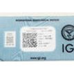 Round Diamond Fancy Blue 0.38 Carat SI2 IGI Certificate