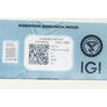 Emerald Cut Diamond Natural 0.70 Carat K SI2 IGI Certified