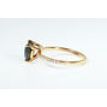 Black Heart Diamond Hidden Halo Engagement Ring 14K Rose Gold 2.22 TCW