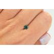 Loose Green Diamond Round Shaped Fancy Color 0.56 Carat SI1 Enhanced Certified