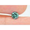 Fancy Blue Round Diamond 0.67 Carat VS2 