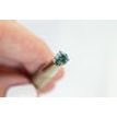 Loose Round Shape Fancy Green Diamond 0.72 Carat SI1