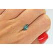 Marquise Diamond Fancy Green Color 1.00 Carat VS2