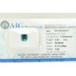 Radiant Diamond Fancy Blue Color Certified Loose 1.01 Carat VS2