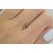 Cushion Shape Diamond Fancy Champagne Loose SI2 Certified Enhanced 1.03 Carat