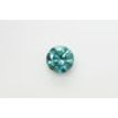 Blue Round Diamond 0.96 Carat VS2