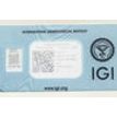 Cushion Cut Diamond Brown Color 1.03 Carat SI2 IGI Certificate