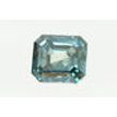 Emerald Cut Diamond Loose Fancy Blue Color Natural Enhanced 1.14 Carat VS2