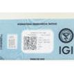 Brown Color Radiant Cut Diamond 1.09 Carat SI2 IGI Certificate