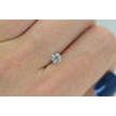 Round Cut Diamond Natural 0.38 Carat K Color VS2 HRD Certified
