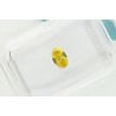 Oval Cut Diamond Fancy Brown-Yellow 0.41 Carat SI1 IGI Certificate