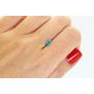 Marquise Cut Diamond Fancy Blue Color SI1 0.50 Carat