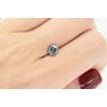 Emerald Cut Diamond Loose Fancy Blue Color Natural Enhanced 1.14 Carat VS2
