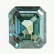 Emerald Cut Diamond Loose Fancy Blue Color Natural Enhanced 1.14 Carat VS2