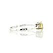 Three-Stone Diamond Engagement Ring Fancy Brownish Yellow Oval 0.78 TCW 14K Gold